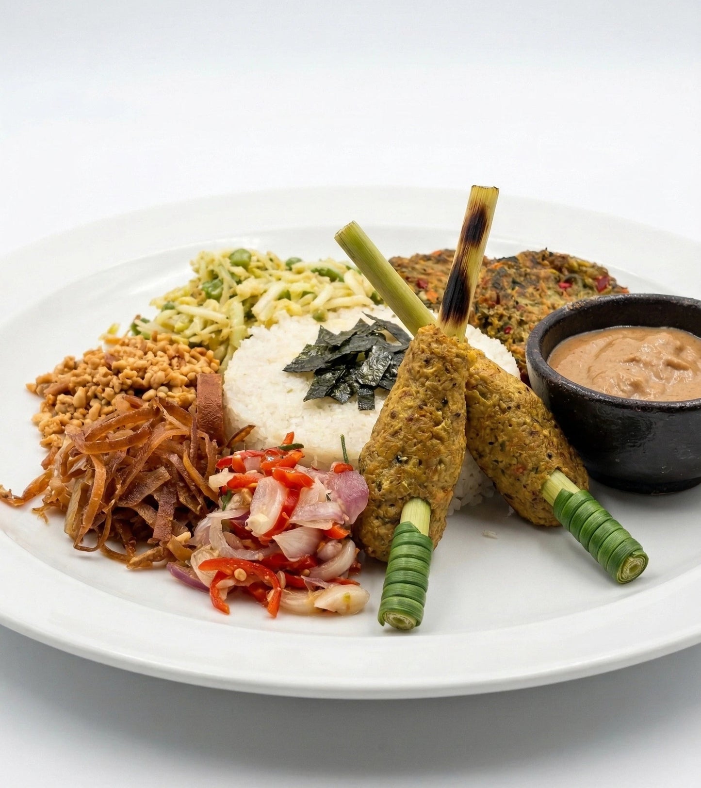 Indonesian Nasi Campur