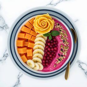 Golden Tropical Bowl