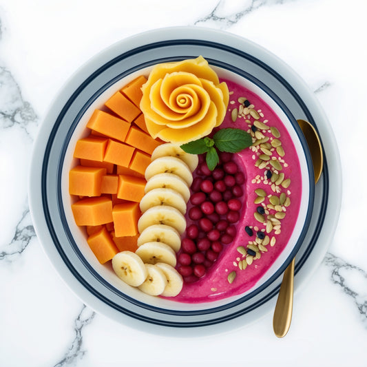 Golden Tropical Bowl