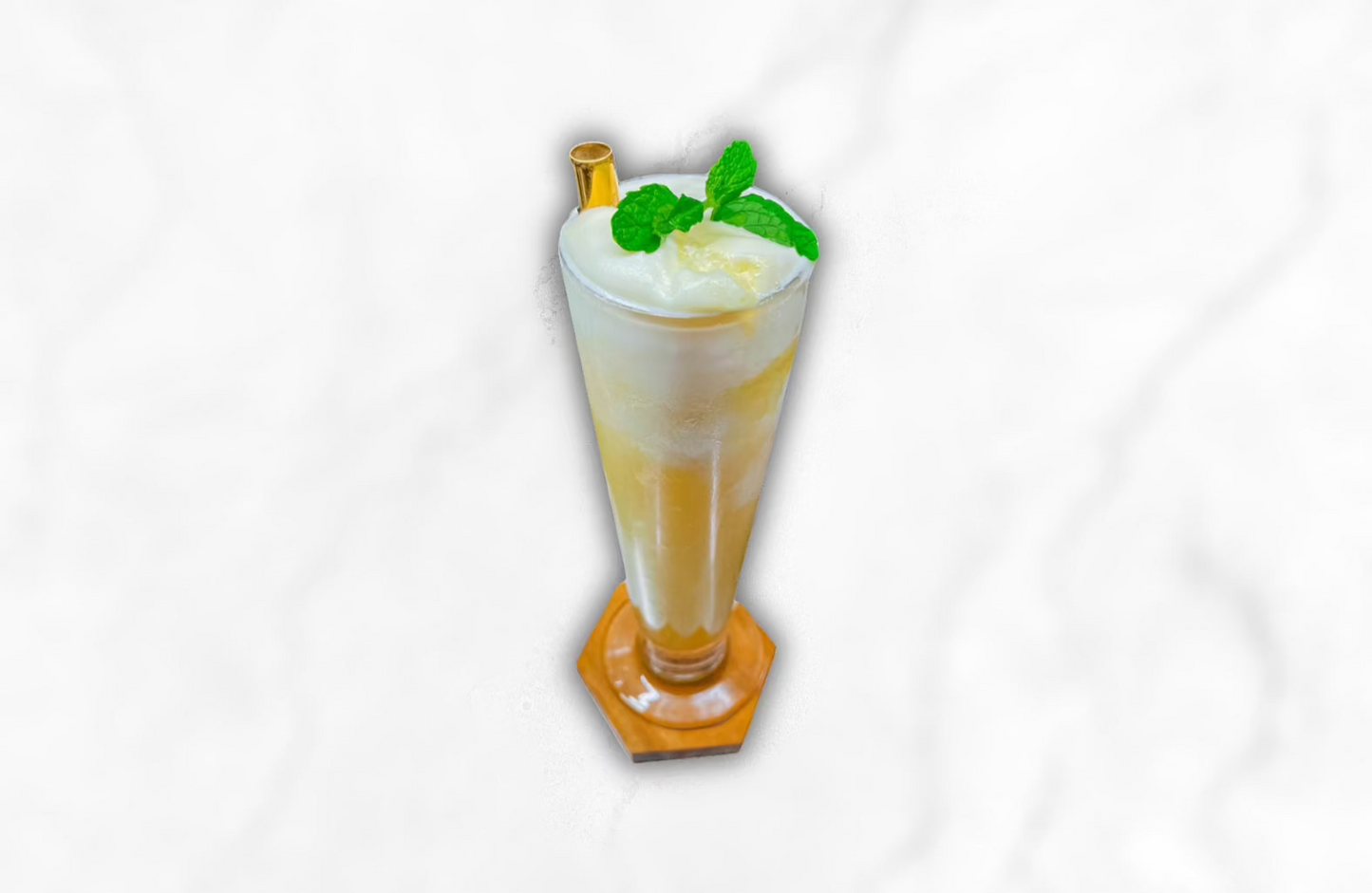 Pina Colada Kefir Ice Cream Float