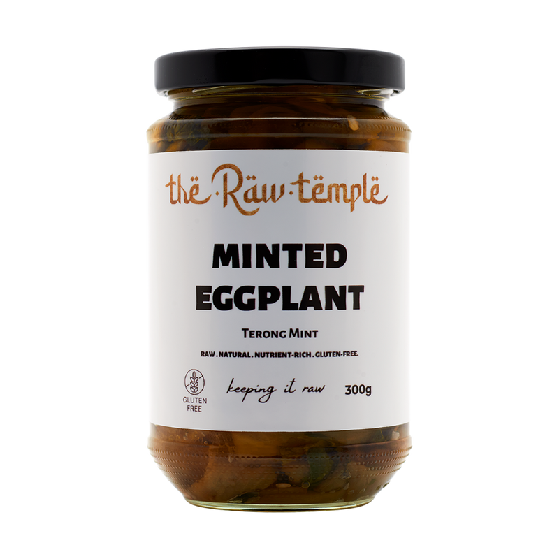 Minted Eggplant Jar - Image 1